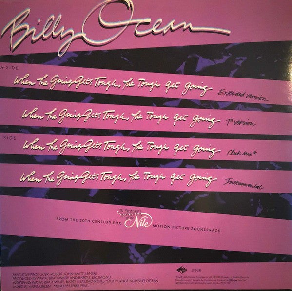 When The Going Gets Tough, The Tough Get Going Billy Ocean