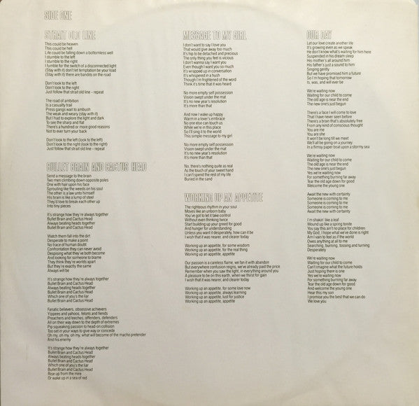 Conflicting Emotions Split Enz