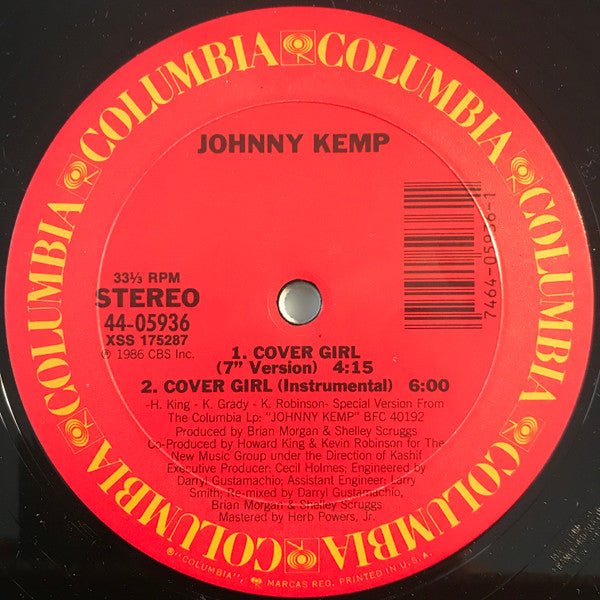 Cover Girl Johnny Kemp