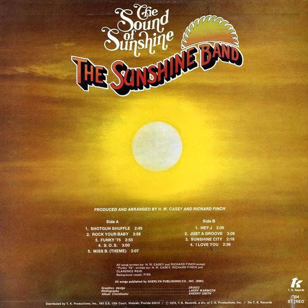 The Sound Of Sunshine The Sunshine Band