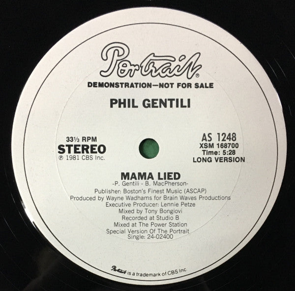 Mama Lied Phil Gentili