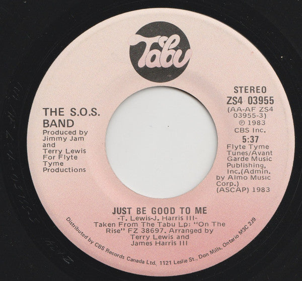 The S.O.S. Band - Just Be Good To Me