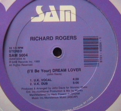 Dream Lover Richard Rogers