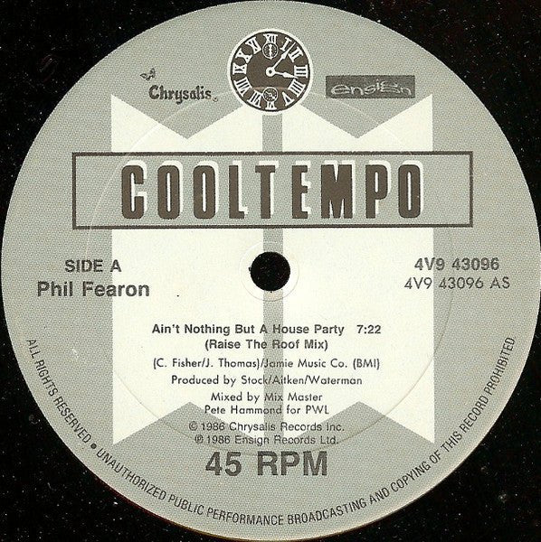 Ain't Nothing But A House Party Phil Fearon