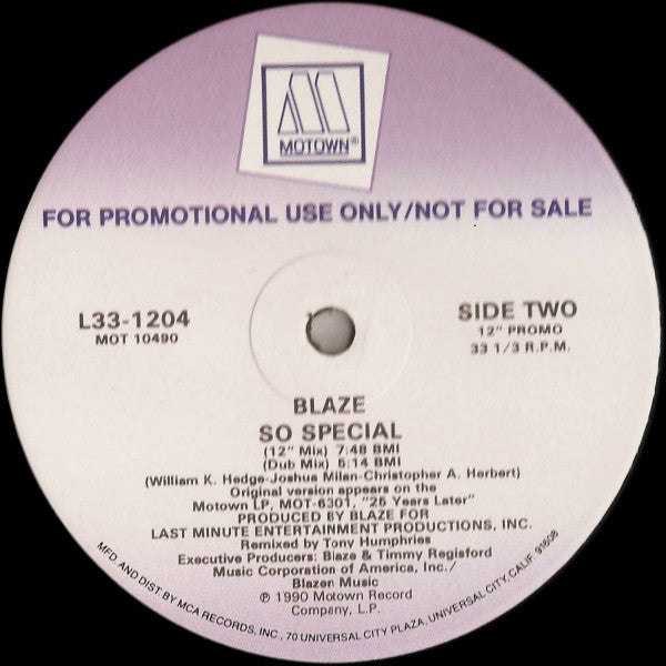 So Special Blaze