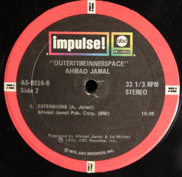 Outertimeinnerspace Ahmad Jamal