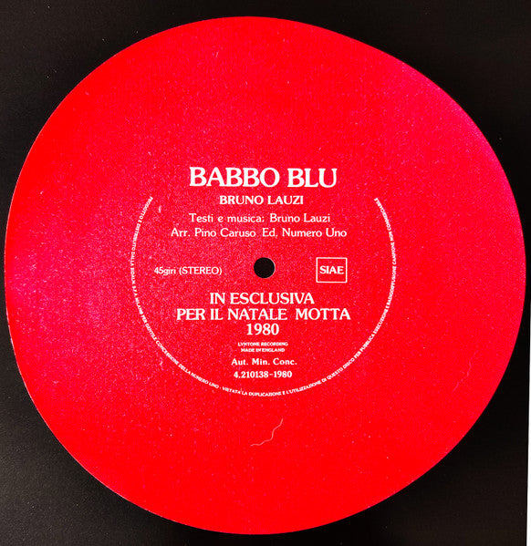 Babbo Blu Bruno Lauzi
