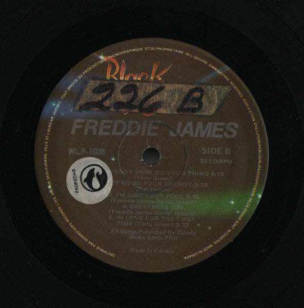 Freddie James 2 Freddie James