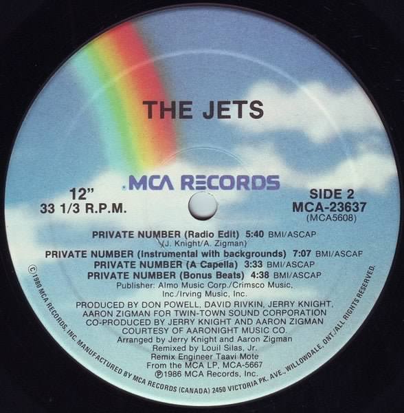 Private Number (12" Version) The Jets