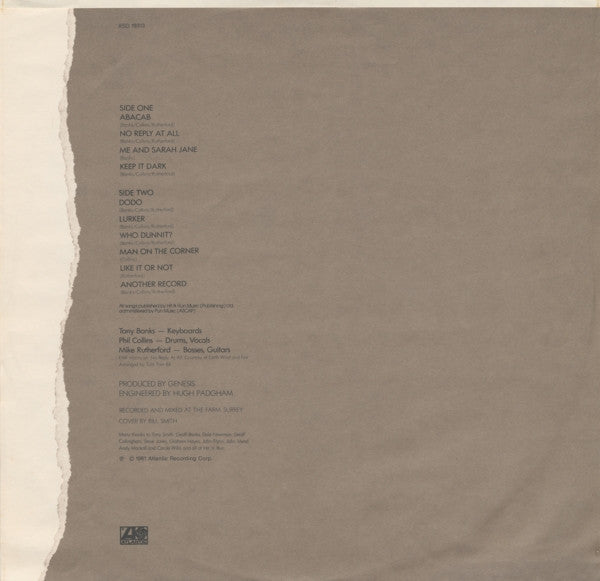 Abacab Genesis