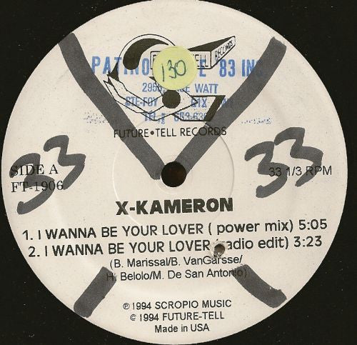 I Wanna Be Your Lover X-Kameron