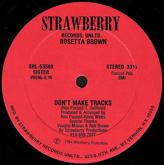 Don't Make Tracks | Rectangle Triangle