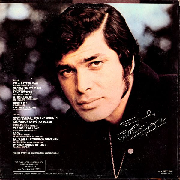 Engelbert Humperdinck Engelbert Humperdinck