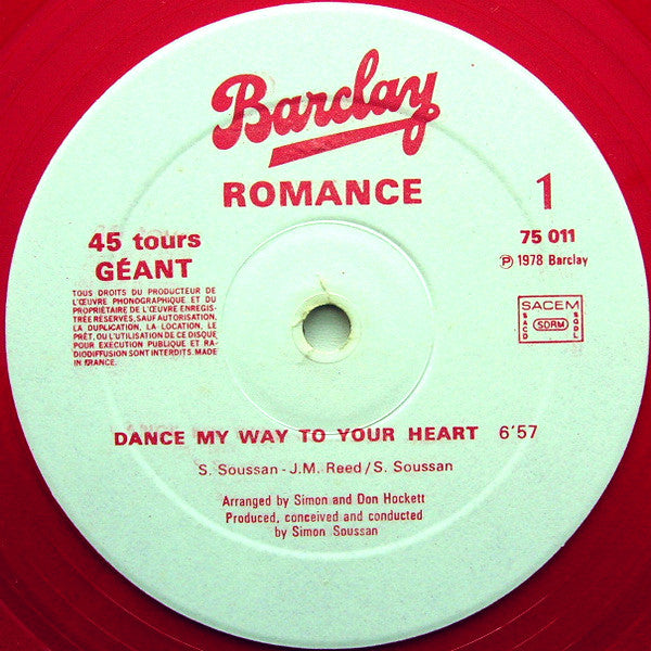 Dance My Way To Your Heart (12" Special Mix) Romance (3)