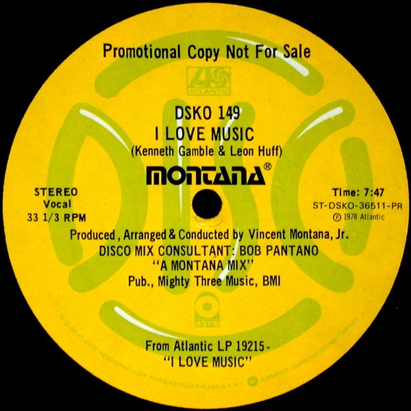 I Love Music / You Know How Good It Is Montana