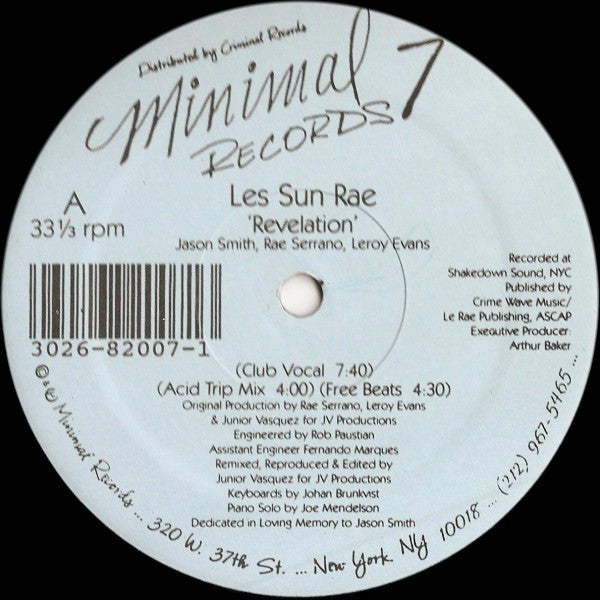 Revelation Les Sun Rae