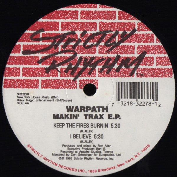 Makin' Trax E.P. Warpath