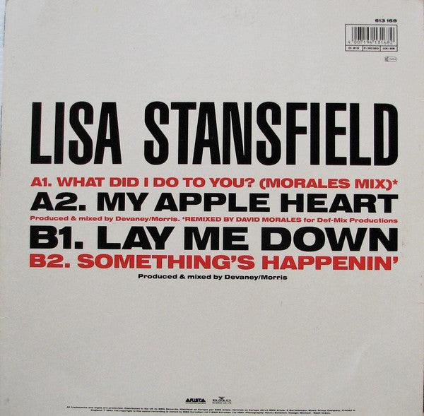 What Did I Do To You? Lisa Stansfield