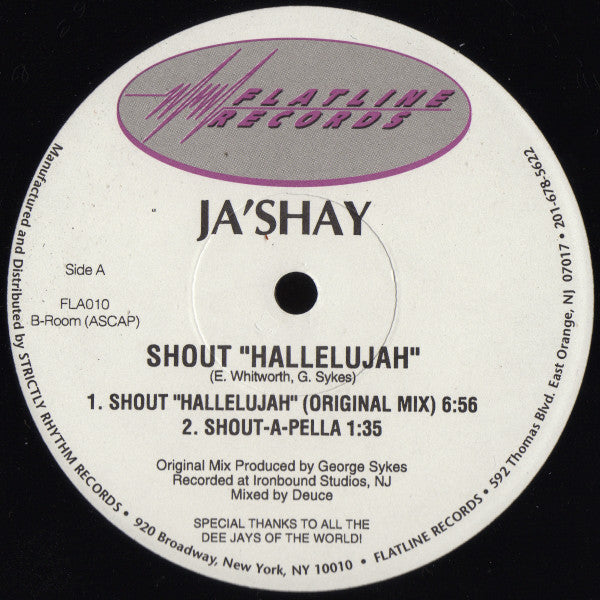Shout Hallelujah Ja'shay
