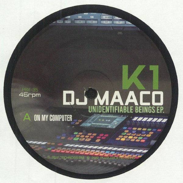 Unidentifiable Beings EP. DJ K-1,DJ Maaco