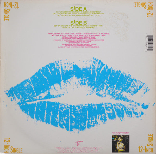 Get Up! (Before The Night Is Over) Technotronic