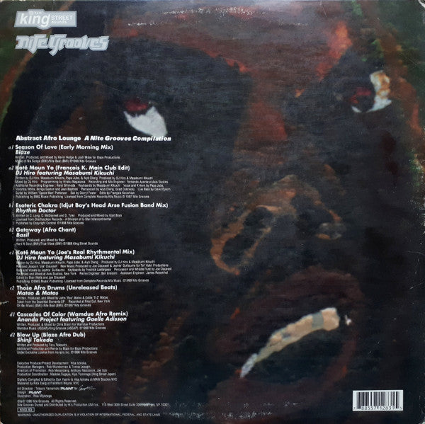 Abstract Afro Lounge (A Nite Grooves Compilation) Various