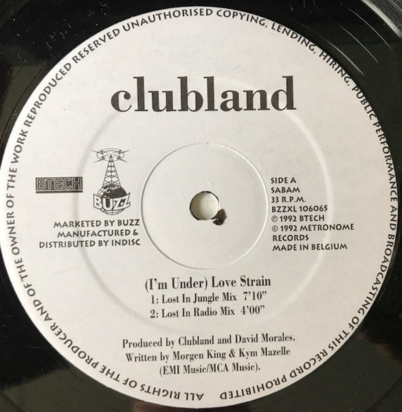 (I'm Under) Love Strain Clubland
