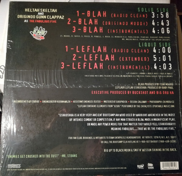 Blah / Leflah The Fabulous Five,Heltah Skeltah,O.G.C.