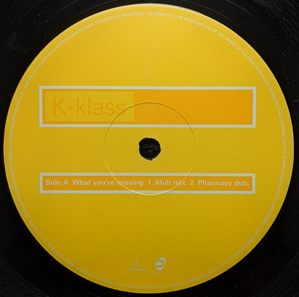 What You're Missing K-Klass
