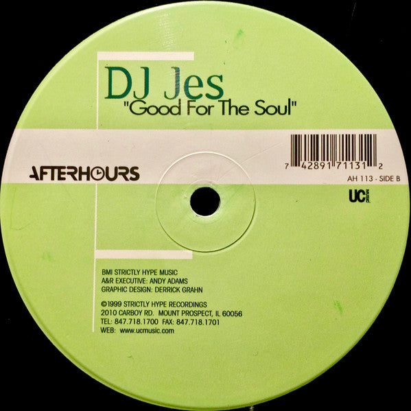 Good For The Soul DJ Jes