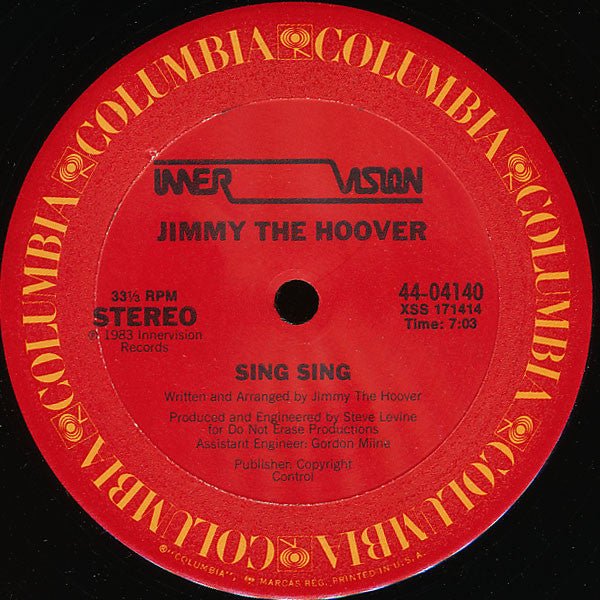 Tantalise (Wo Wo Ee Yeh Yeh) Jimmy The Hoover