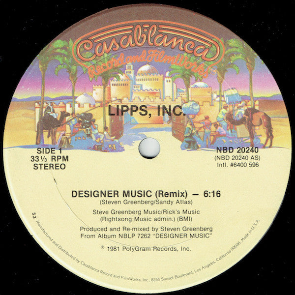 Designer Music (Exclusive Remix) Lipps, Inc.