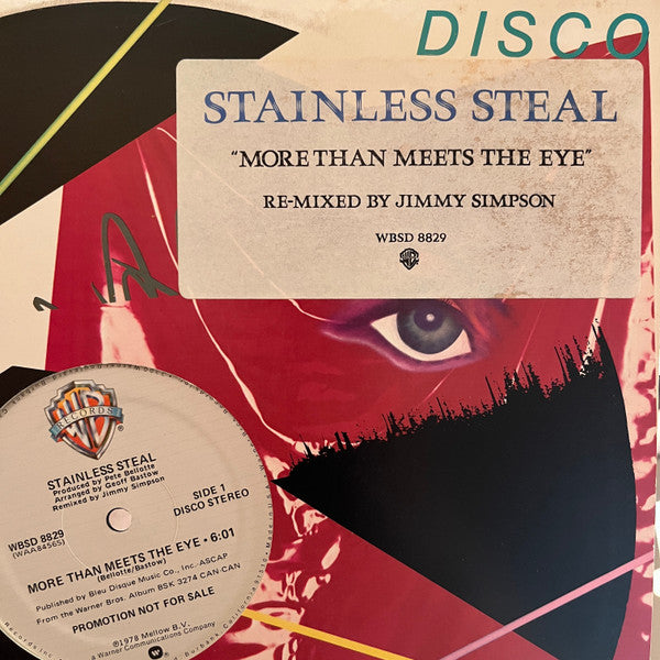 More Than Meets The Eye / It All Comes Down To Love Stainless Steal