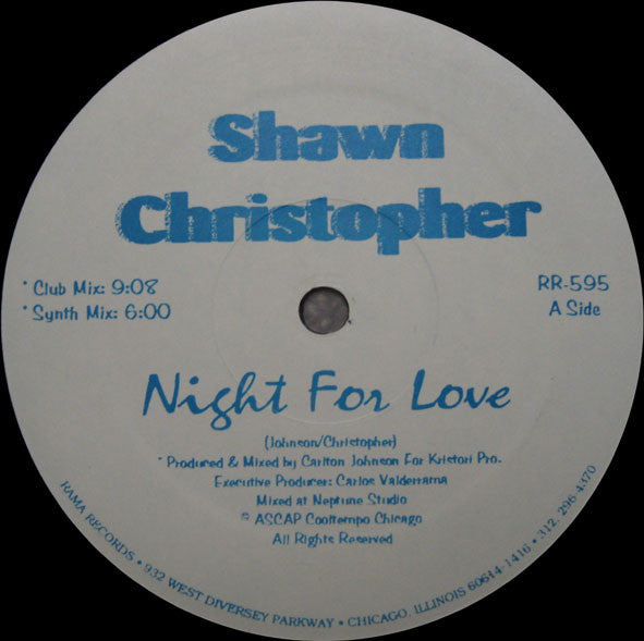 Night For Love Shawn Christopher