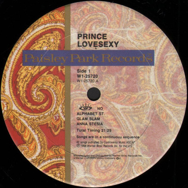 Lovesexy Prince