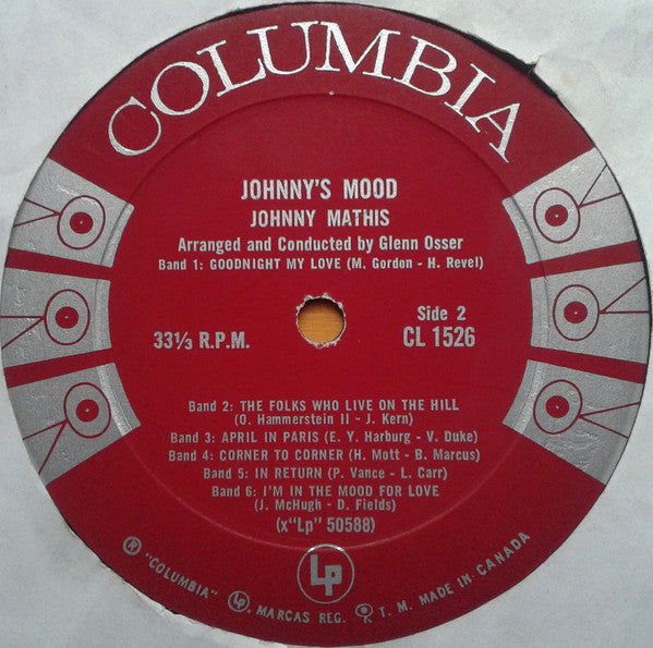 Johnny's Mood Johnny Mathis