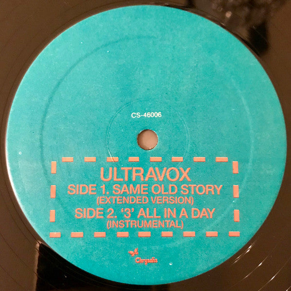Same Old Story Ultravox