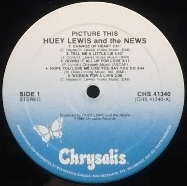 Picture This Huey Lewis & The News