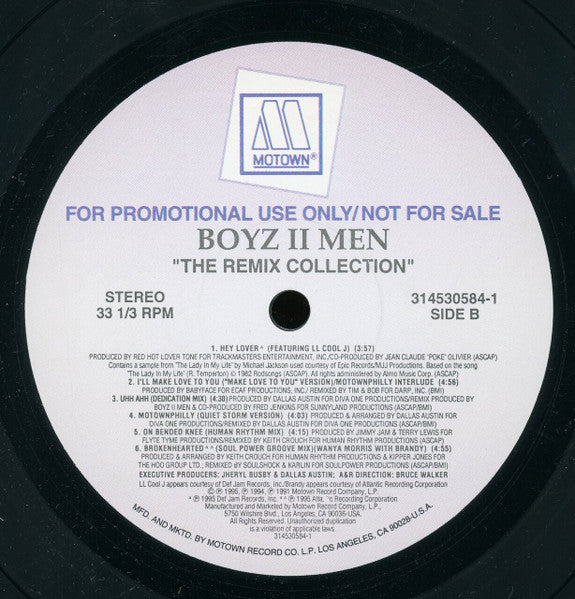 The Remix Collection Boyz II Men