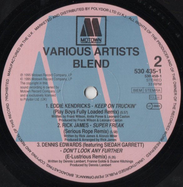 Motown Blend Various