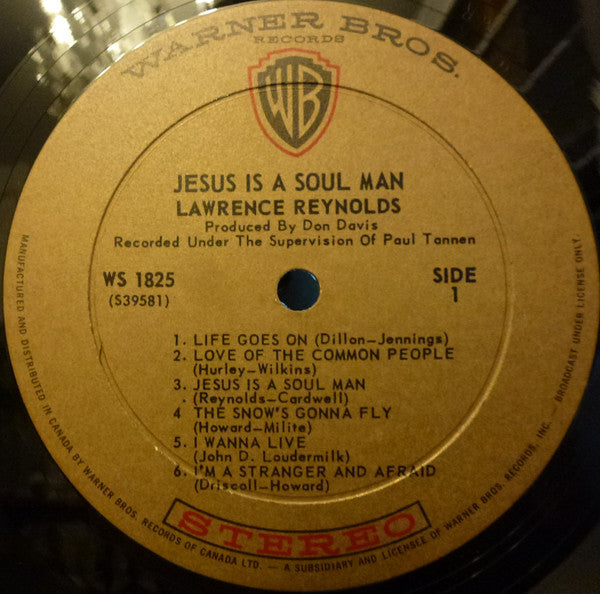 Jesus Is A Soul Man Lawrence Reynolds