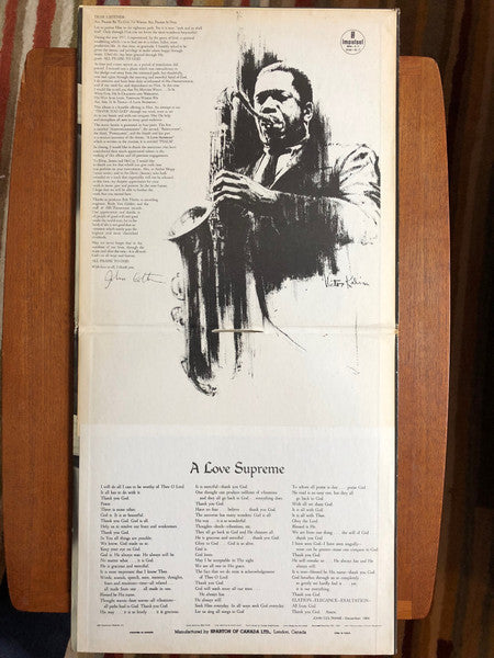A Love Supreme John Coltrane