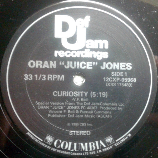 Curiosity Oran 'Juice' Jones