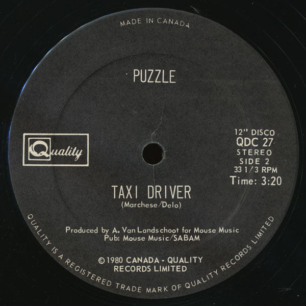 Weekend Rock / Taxi Driver Puzzle (9)