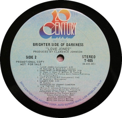 Love Jones Brighter Side Of Darkness