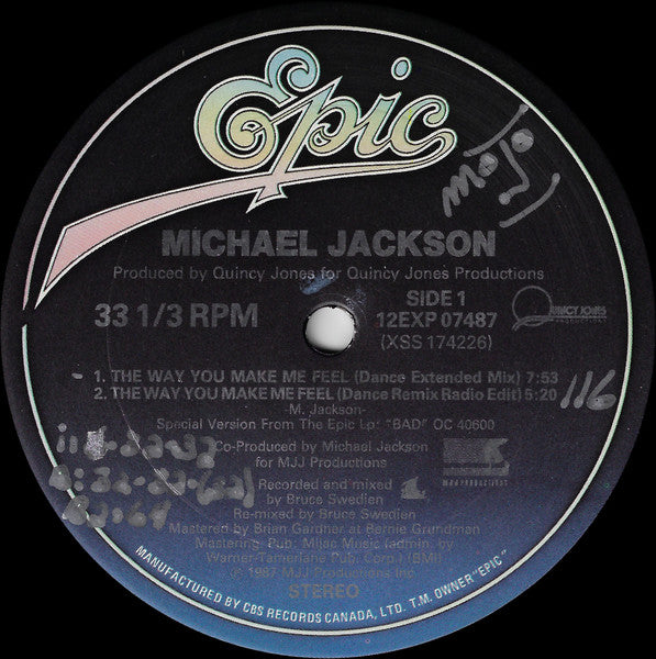 The Way You Make Me Feel Michael Jackson
