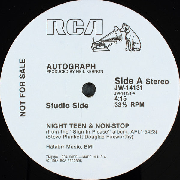 Night Teen & Non-Stop Autograph (2)