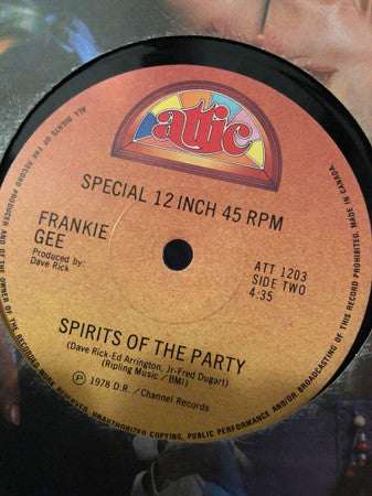 Mixed Up Shook Up Boy / Spirits Of The Party Frankie Gee