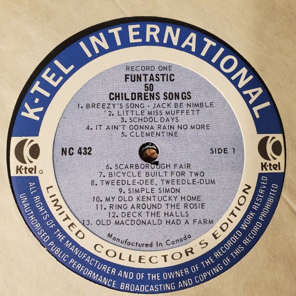 Funtastic 50 Children's Songs Various