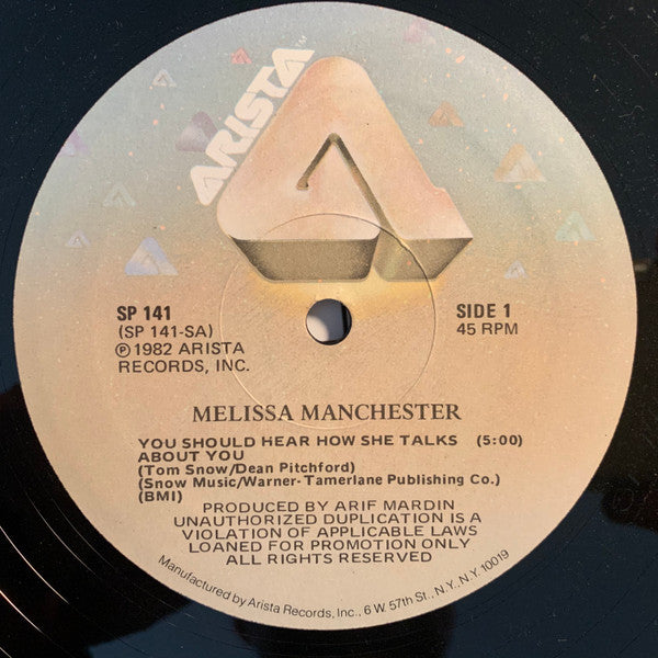 You Should Hear How She Talks About You Melissa Manchester